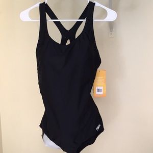 Speedo one piece fitness swimsuit